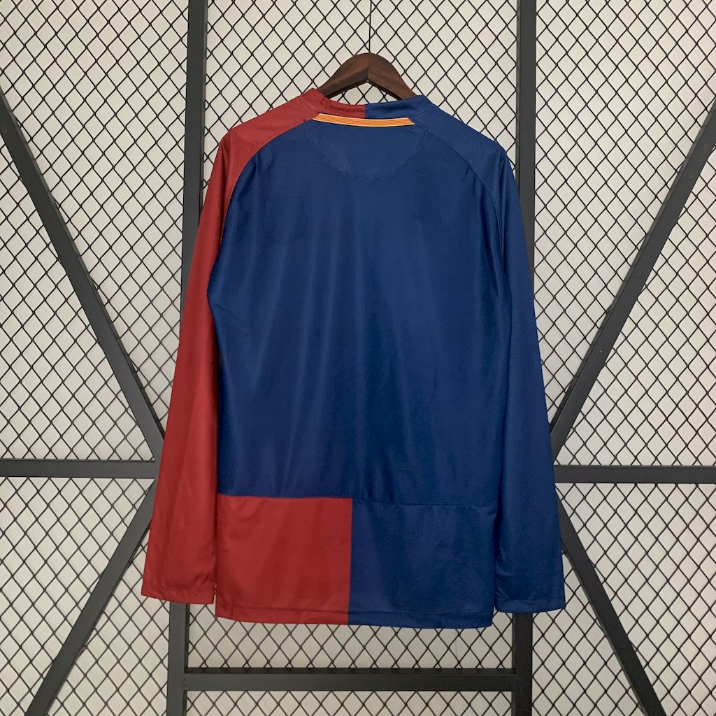 Retro Barcelona 2008/09 Home Long Sleeve Jersey