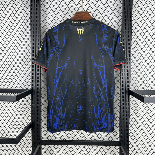 Paris Saint-Germain 2025/26 (CAMPEONES DE EUROPA) Red and blue Jersey