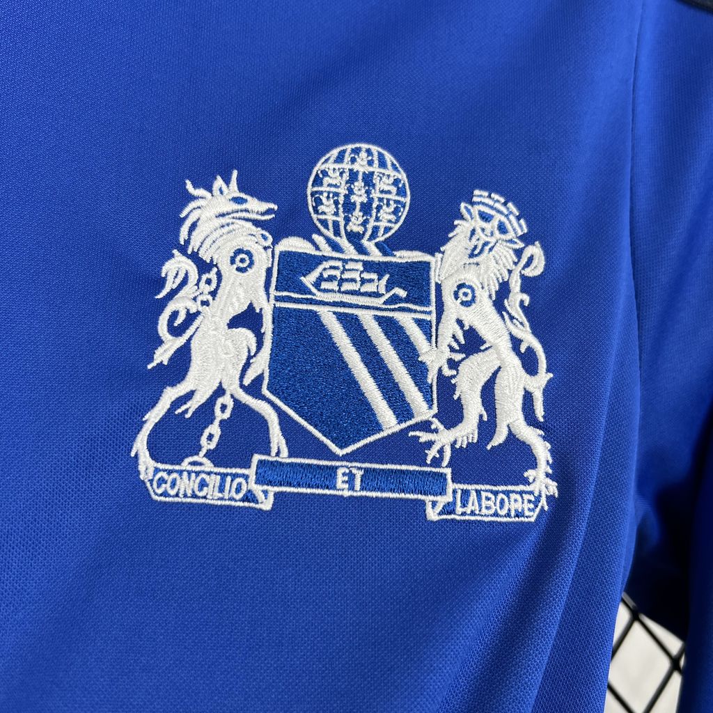 Retro Manchester United 2024/25 Joint Edition Blue Long Sleeve Jersey