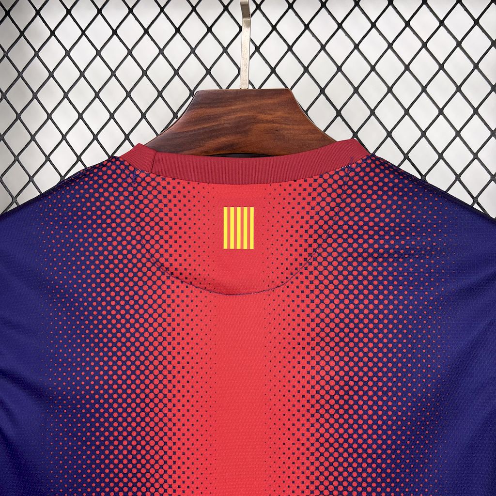 Retro Barcelona 2012/13 Home Long Sleeve Jersey