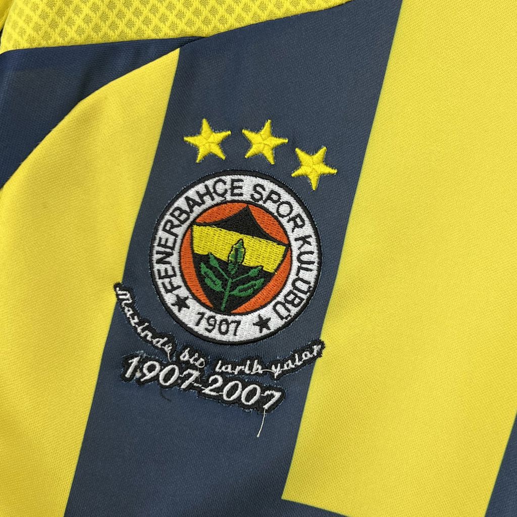Retro Fenerbahce 2007/08 Home Jersey