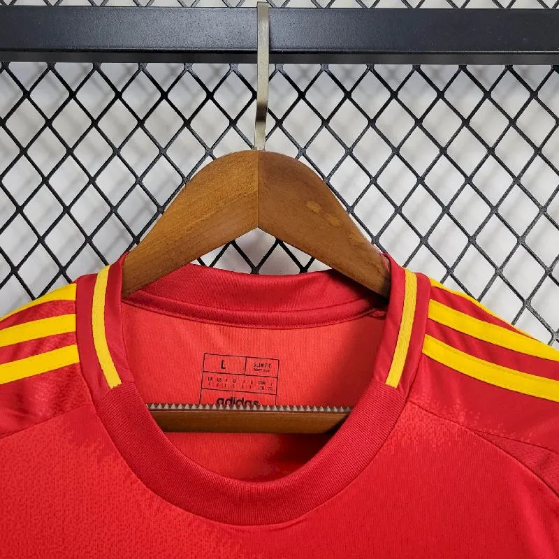 Spain 2024/25 Euro Home Jersey