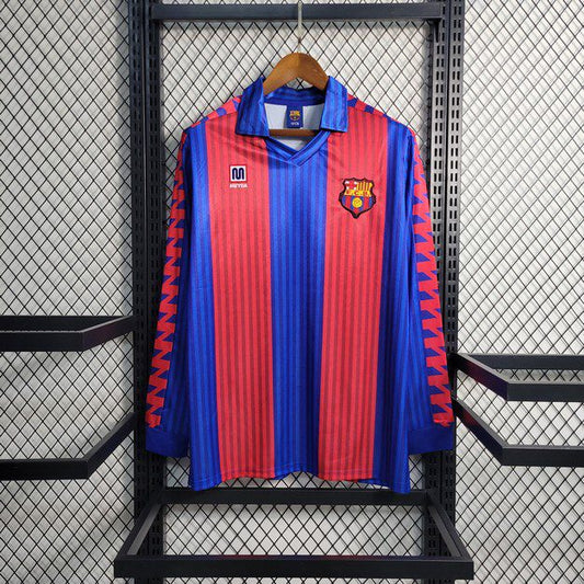 Retro Barcelona 1991/92 Home Long Sleeve Jersey