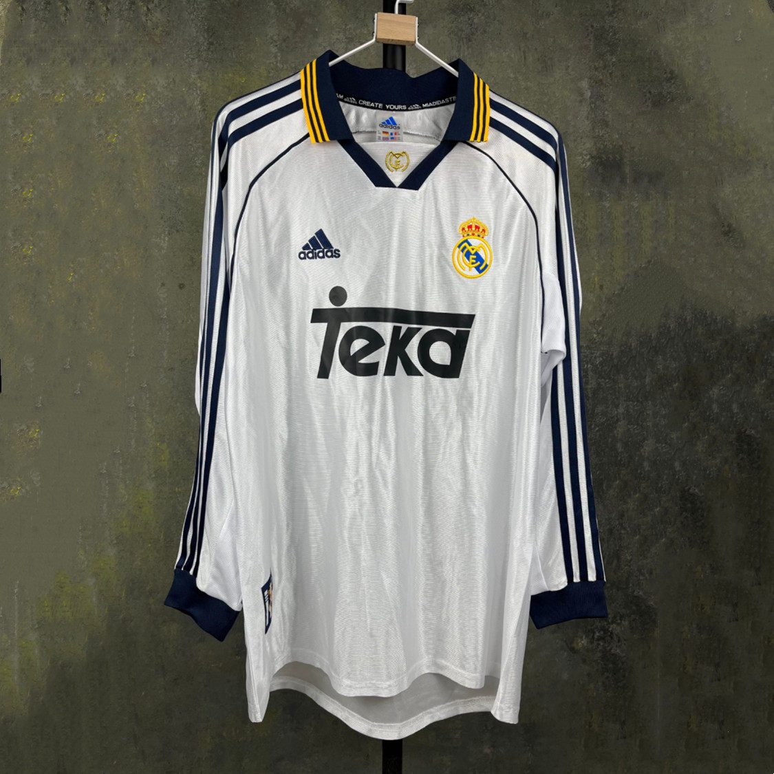 Retro Real Madrid 1998/99 Home Long Sleeve Jersey