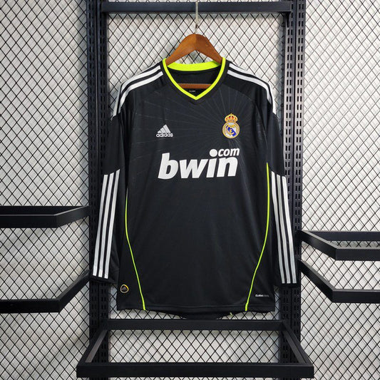 Retro Real Madrid 2010/11 Away Long Sleeve Jersey