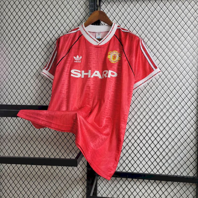 Retro Manchester United 1991/92 Home Jersey