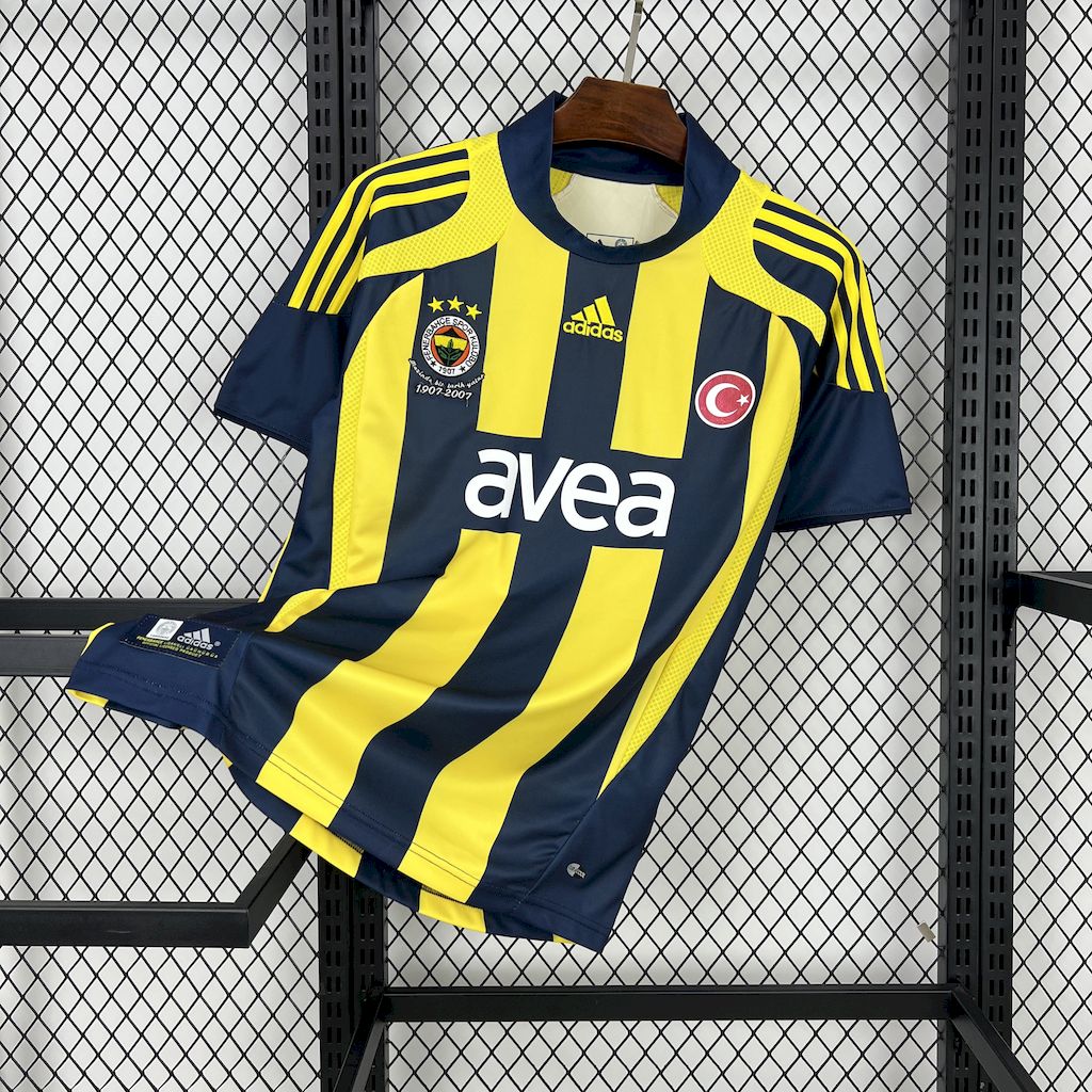 Retro Fenerbahce 2007/08 Home Jersey
