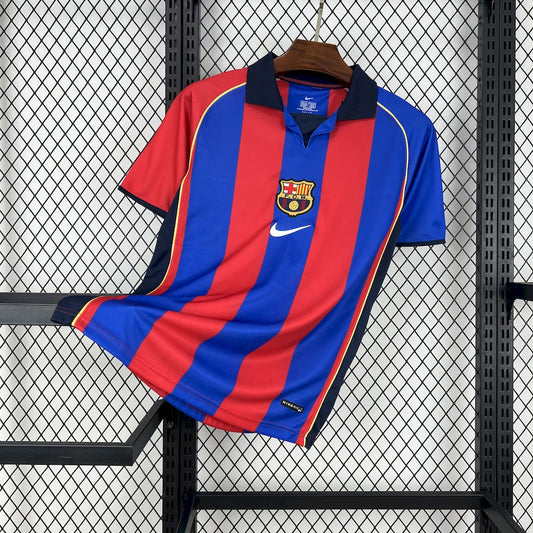 Retro Barcelona 2001/02 Home Jersey