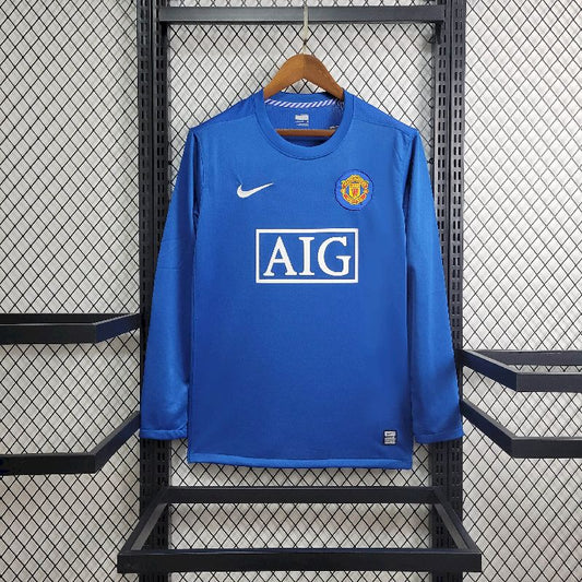 Retro Manchester United 2008/09 Third Long Sleeve Jersey