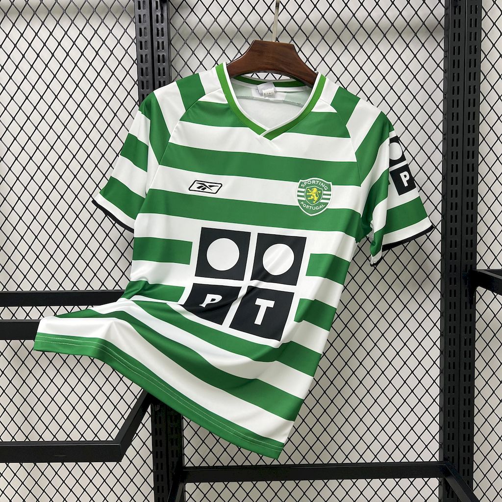 Retro Sporting CP 2003/04 Home Jersey