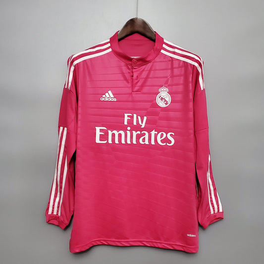 Retro Real Madrid 2014/15 Away Long Sleeve Jersey