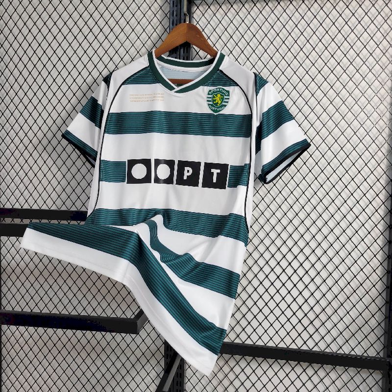 Retro Sporting CP 2002/03 Home Jersey