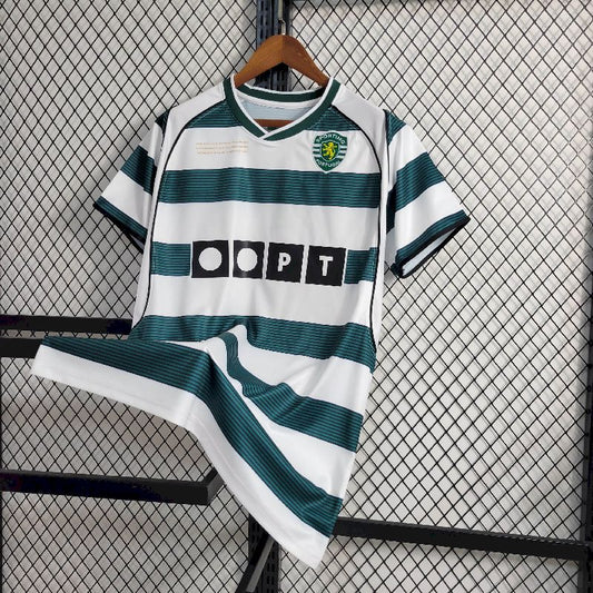 Retro Sporting CP 2002/03 Home Jersey