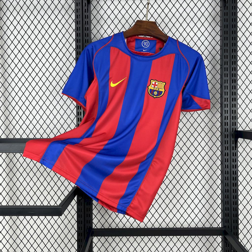 Retro Barcelona 2004/05 Home Jersey