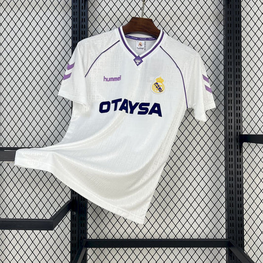 Retro Real Madrid 1990/91 Home Jersey