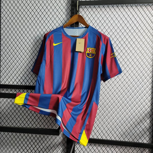 Retro Barcelona 2005/06 Home Jersey