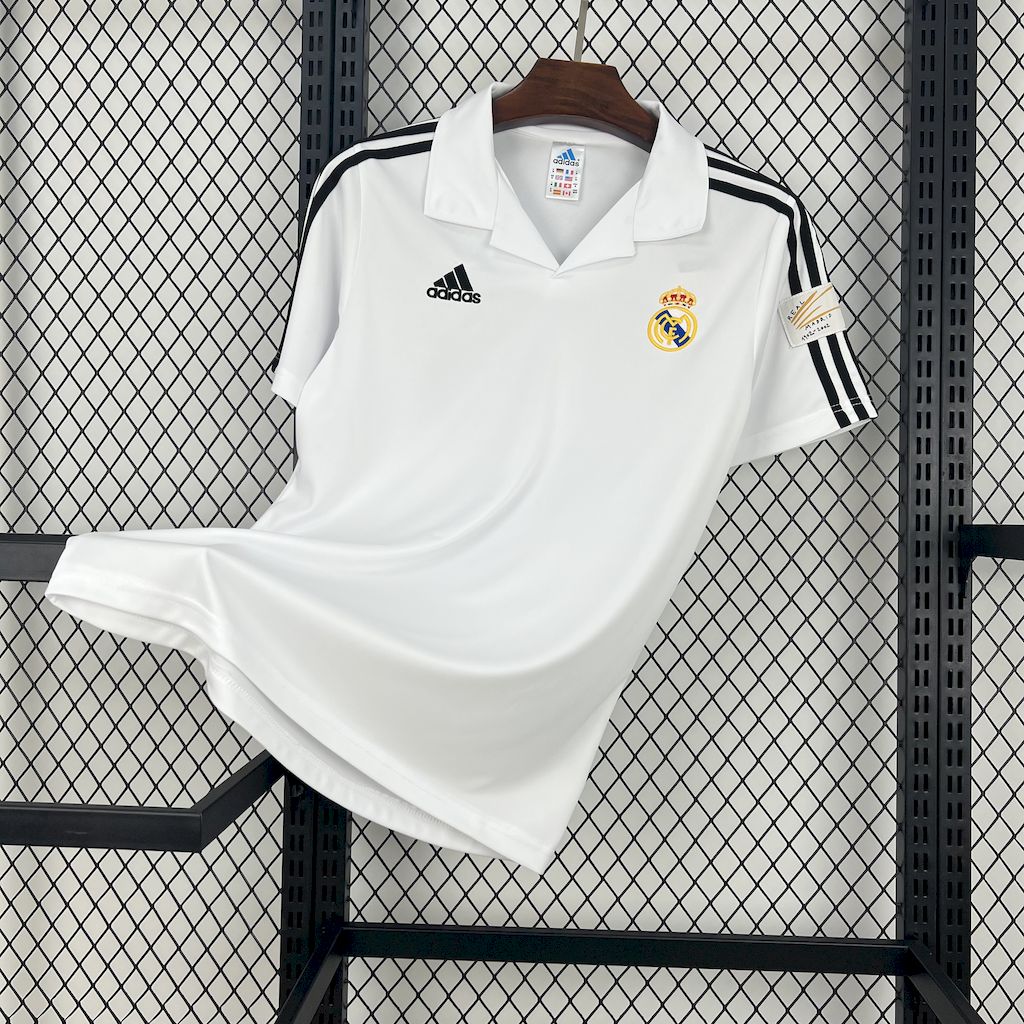 Retro Real Madrid 2001/02 Home UCL Jersey
