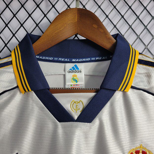 Retro Real Madrid 1998/99 Home Long Sleeve Jersey