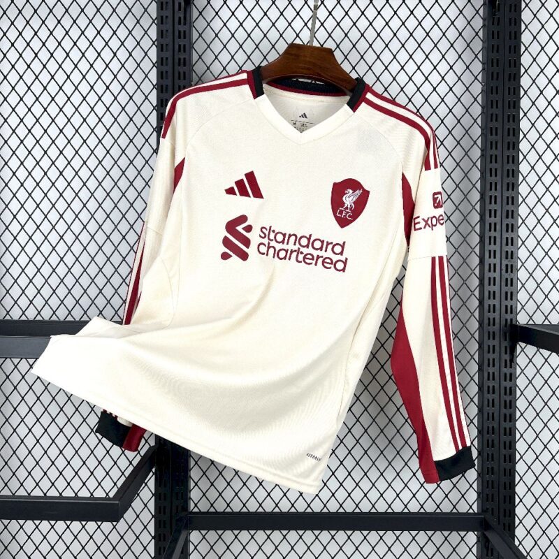 Liverpool 2025/26 Away Long Sleeve Jersey