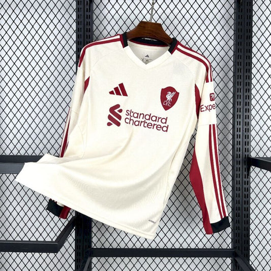 Liverpool 2025/26 Away Long Sleeve Jersey