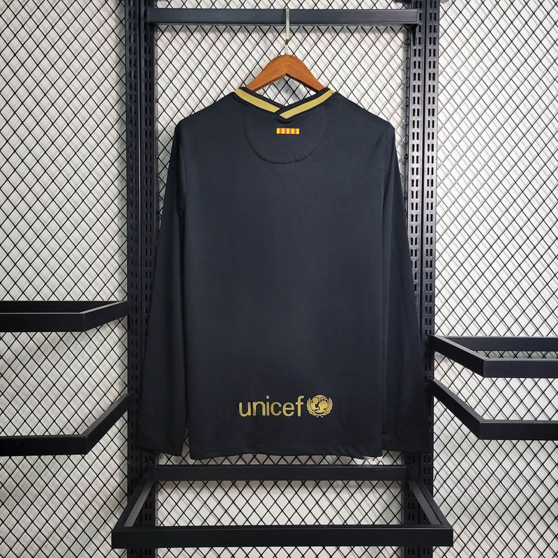 Retro Barcelona 2020/21 Away Long Sleeve Jersey