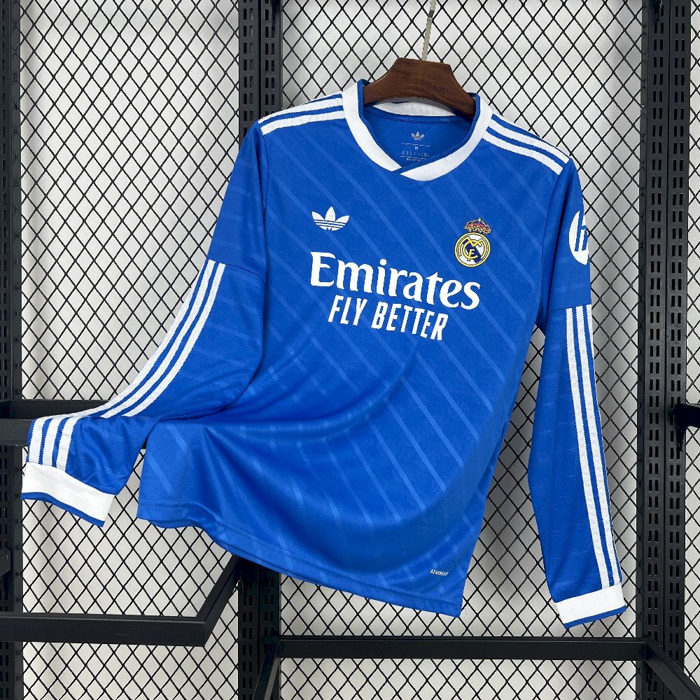 Real Madrid 2025/26 Third Long Sleeve Jersey