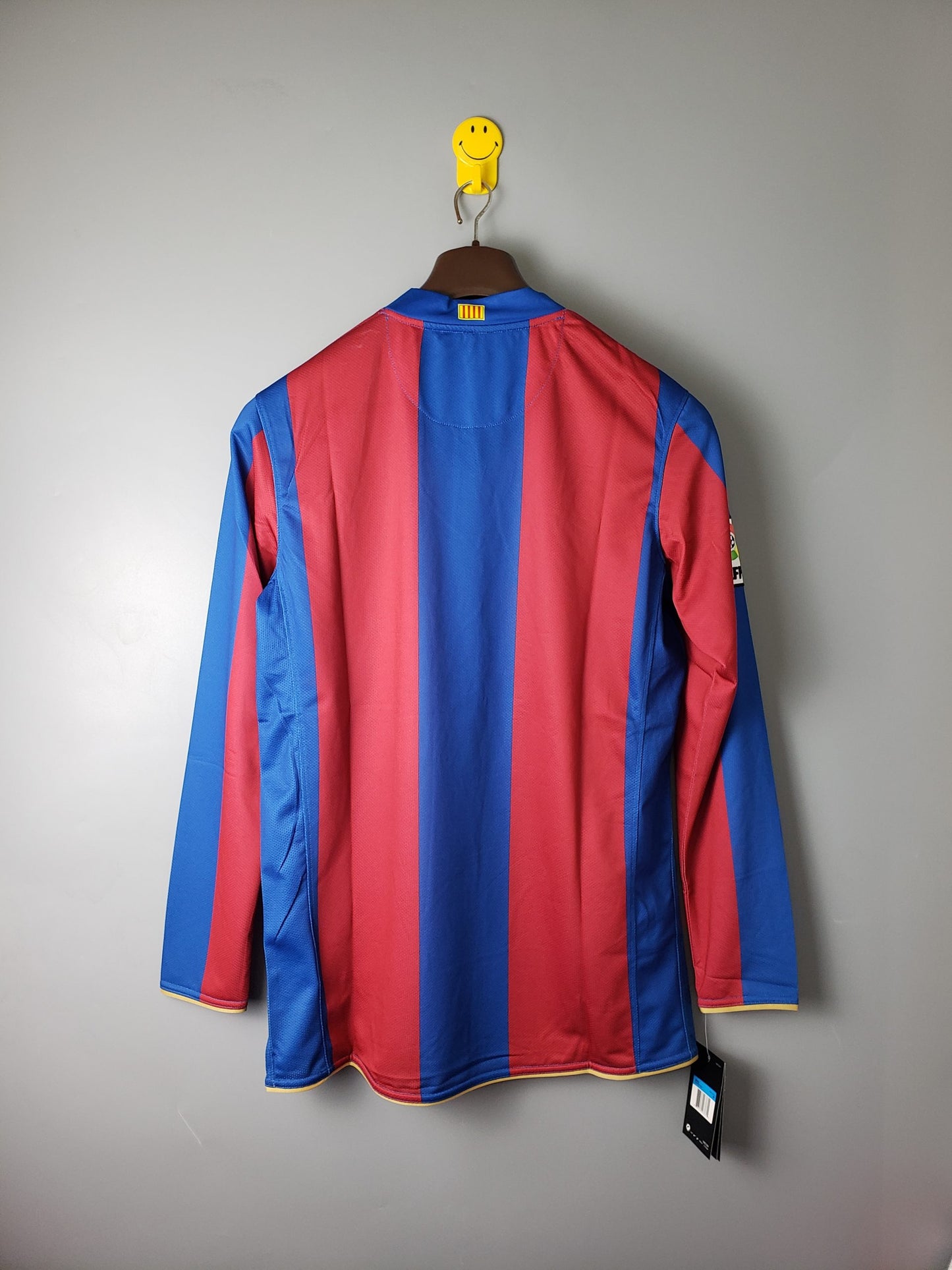 Retro Barcelona 2007/08 Home Long Sleeve Jersey
