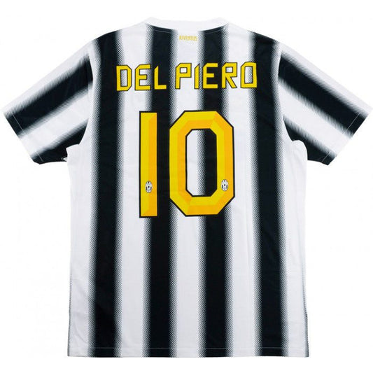 Retro Juventus 2011/12 Home #10 Del Piero Jersey