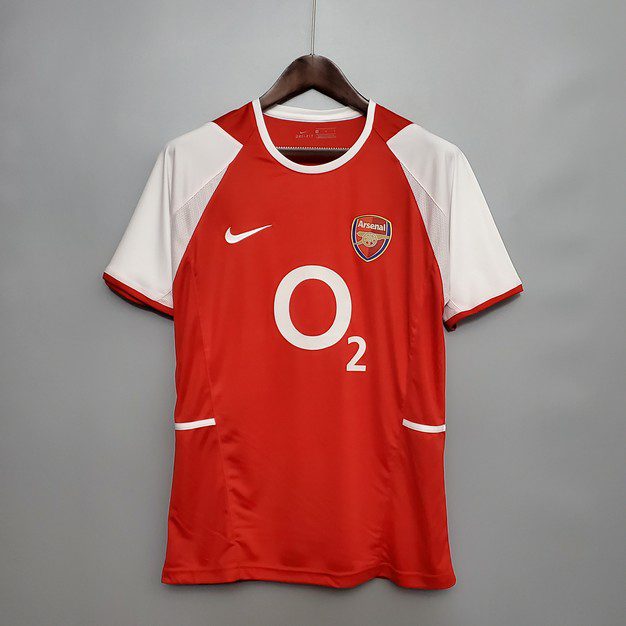 Retro Arsenal 2002/04 Home Jersey