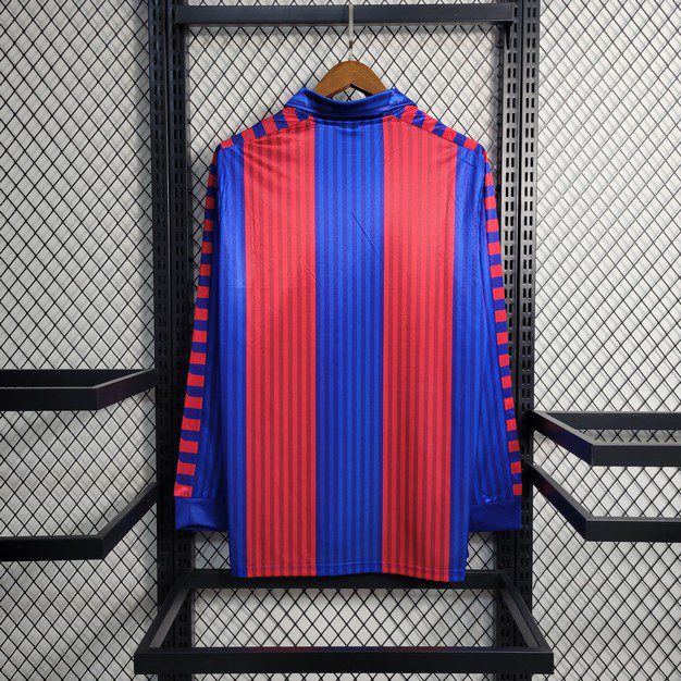 Retro Barcelona 1991/92 Home Long Sleeve Jersey