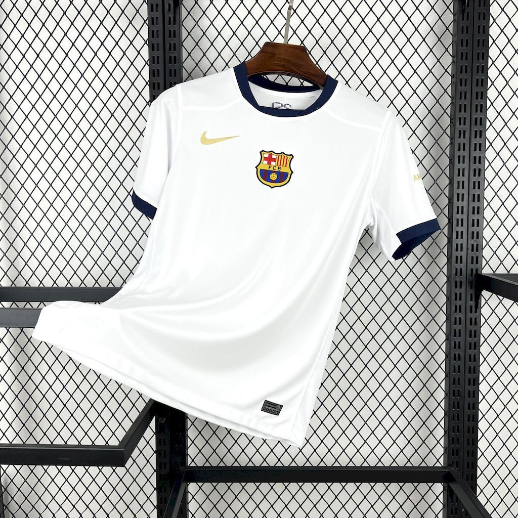 Mens Barcelona 2025/26 White Special Jersey