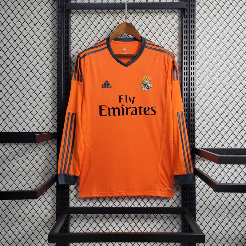 Retro Real Madrid 2013/14 Third Long Sleeve Jersey