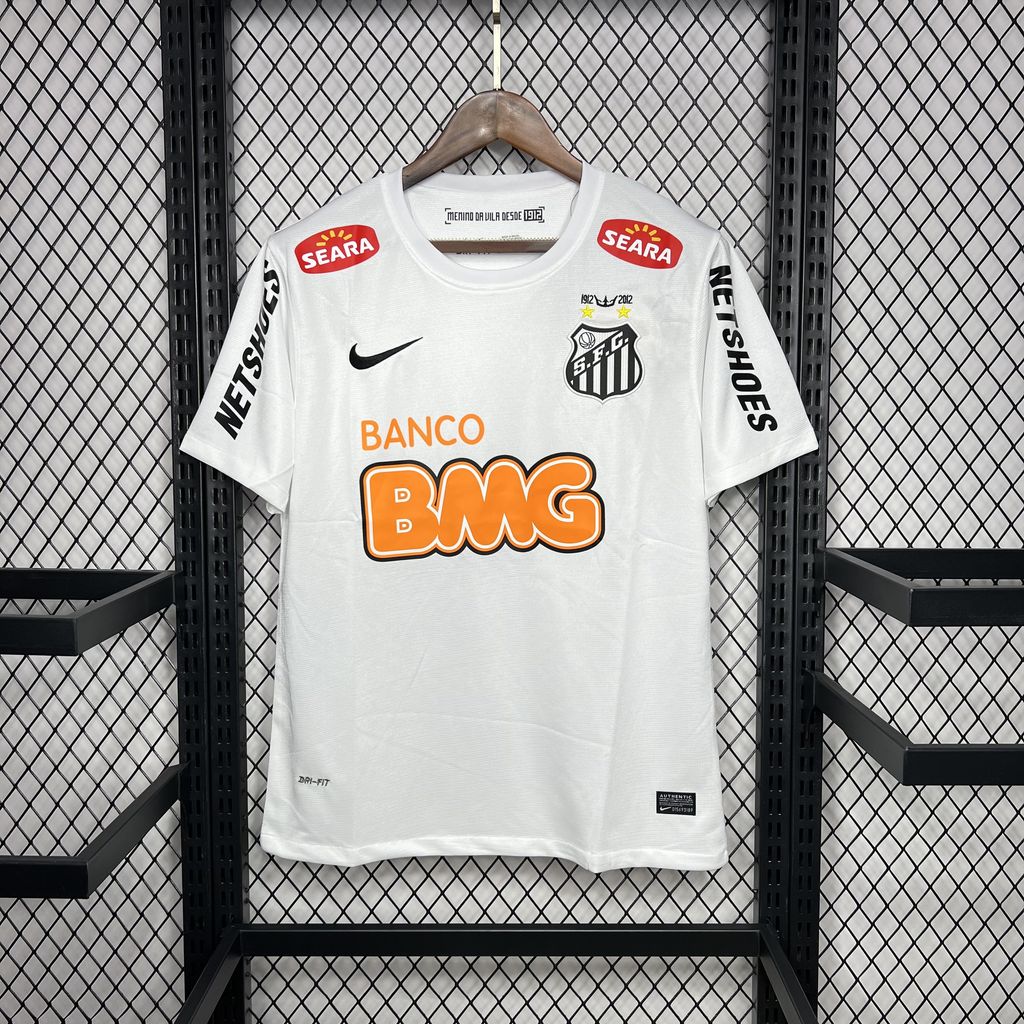 Retro Santos 2011/12 Centennial Home Jersey