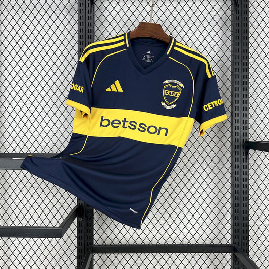 Mens Boca Juniors 2025/26 120th Anniversary Edition Jersey