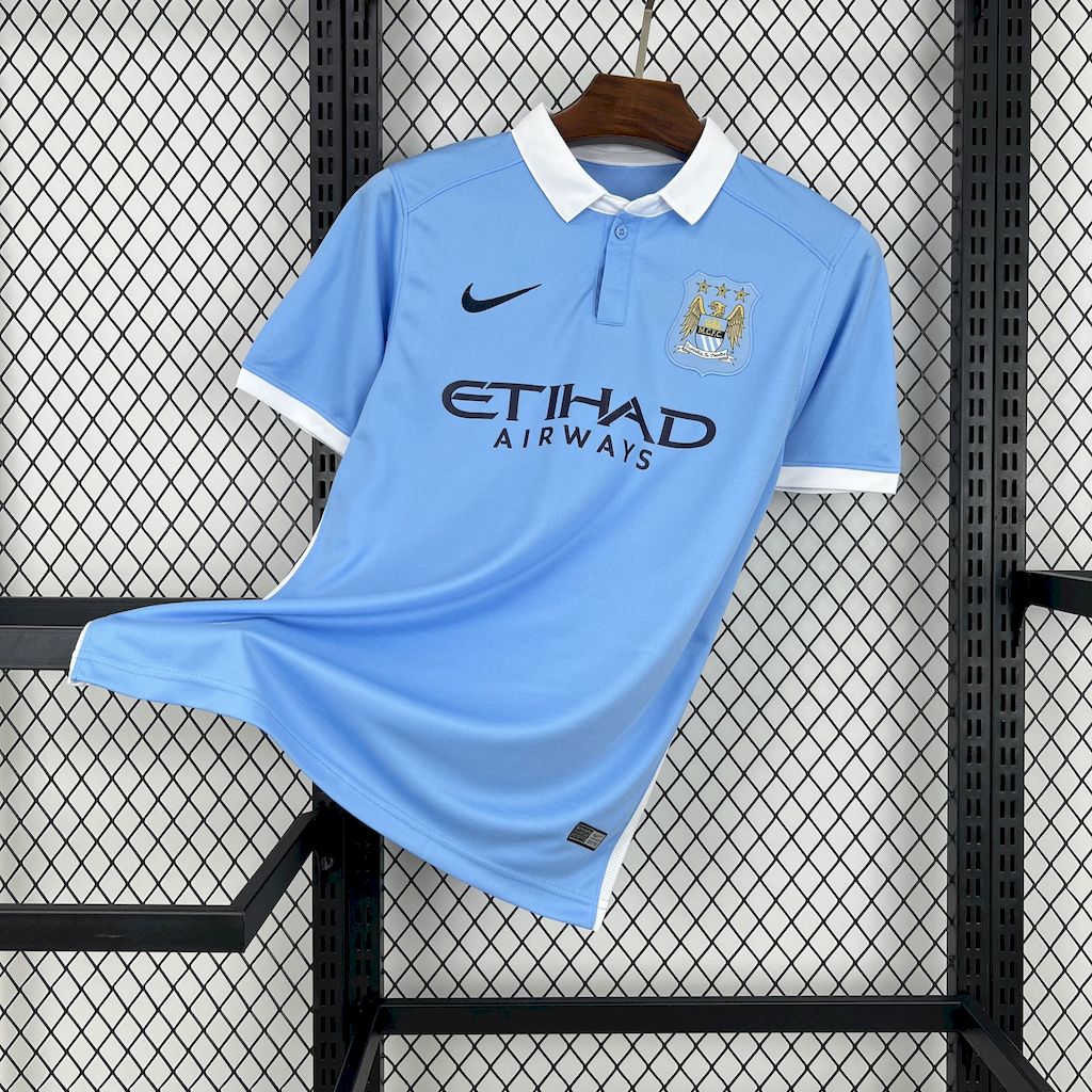 Retro Manchester City 2015/16 Home Jersey