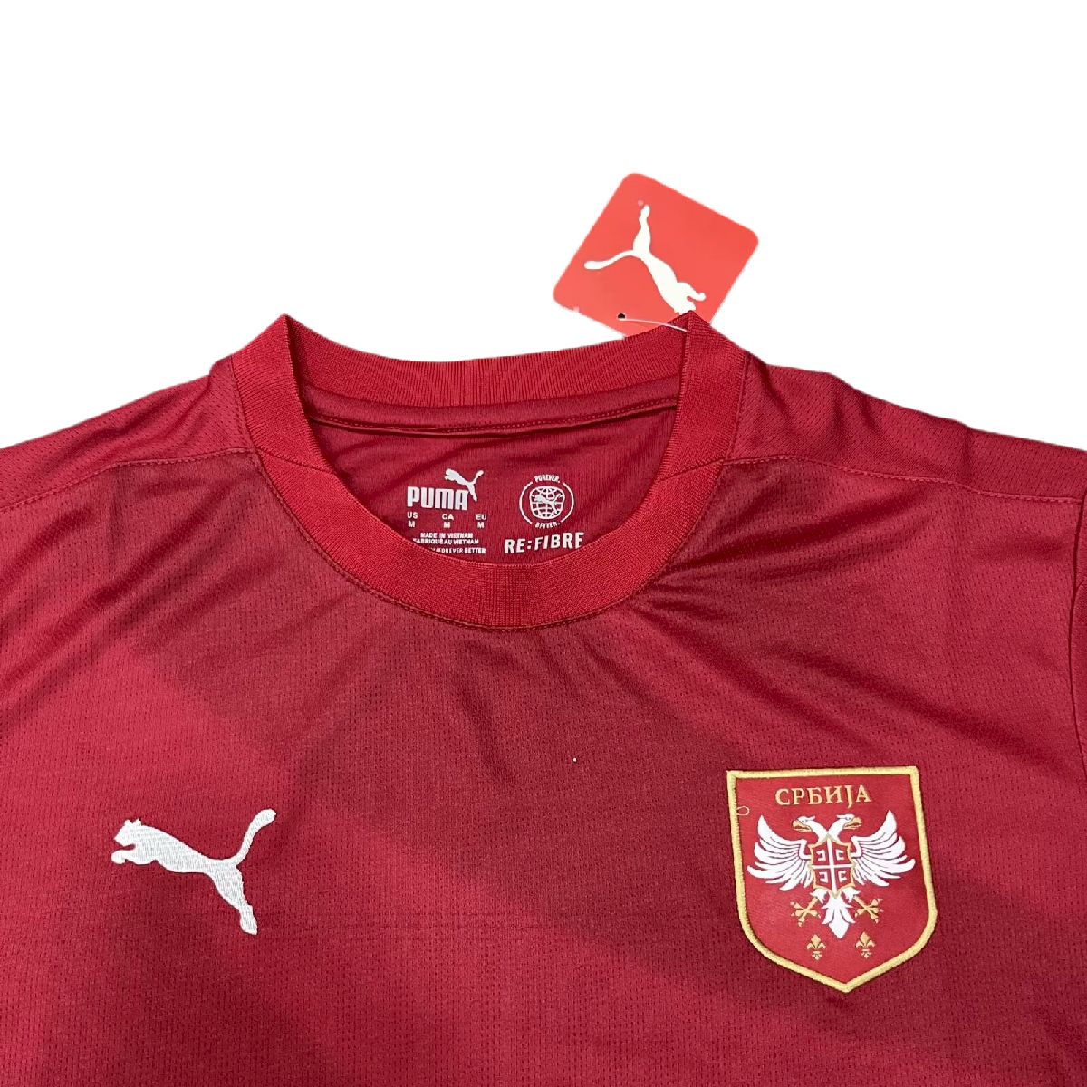 Serbia 2024/25 Euro Home Jersey