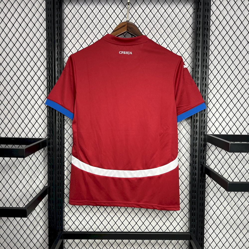 Serbia 2024/25 Euro Home Jersey
