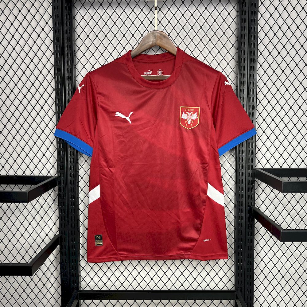 Serbia 2024/25 Euro Home Jersey