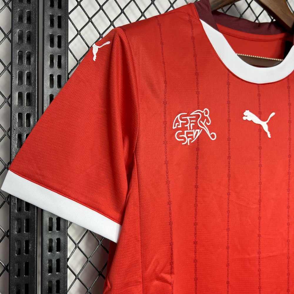 Switzerland 2024/25 Euro Home Jersey