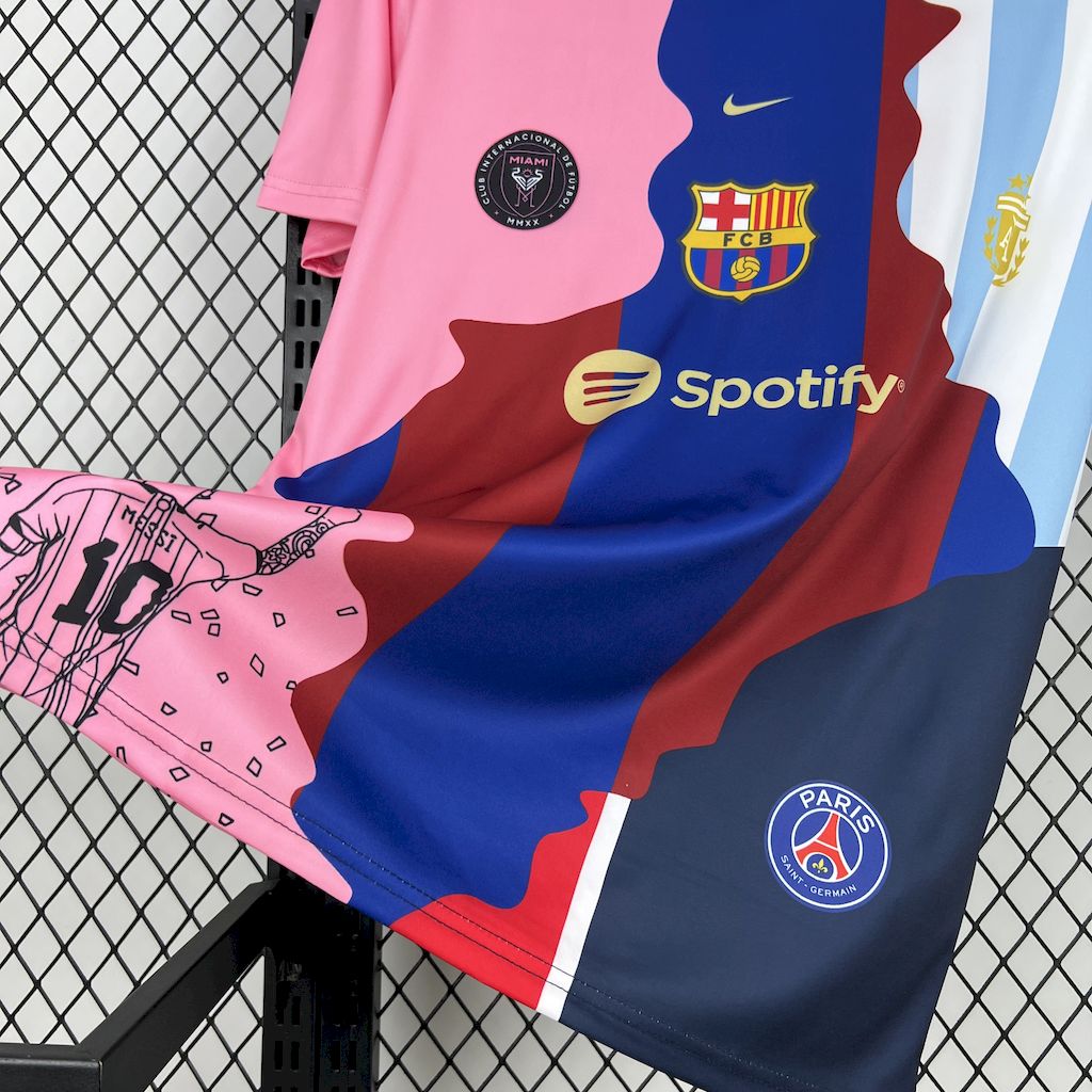 Lionel Andrés Messi Cuccitini 2025/26 all club mix Jersey