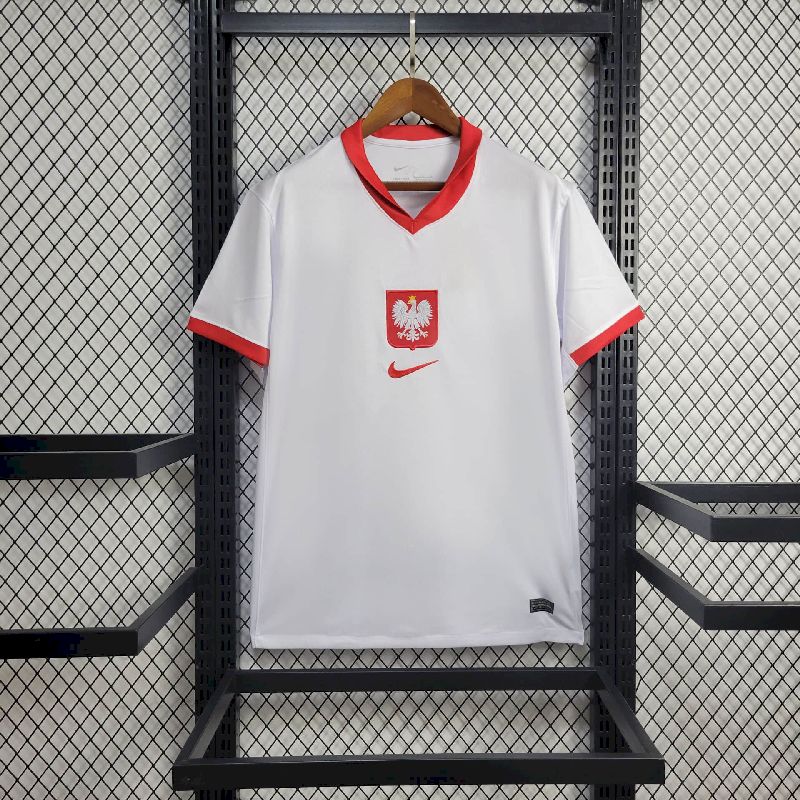 Poland 2024/25 Euro Home Jersey