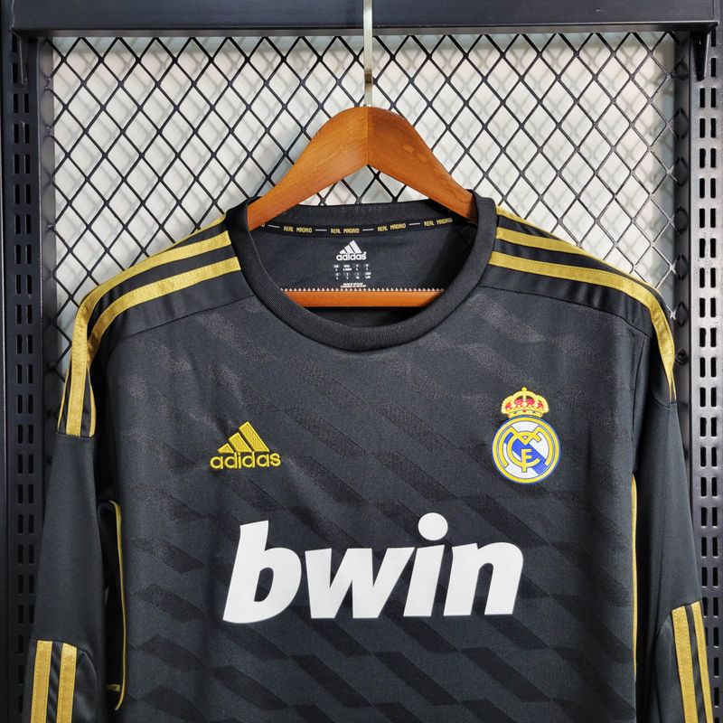 Retro Real Madrid 2011/12 Away Long Sleeve Jersey