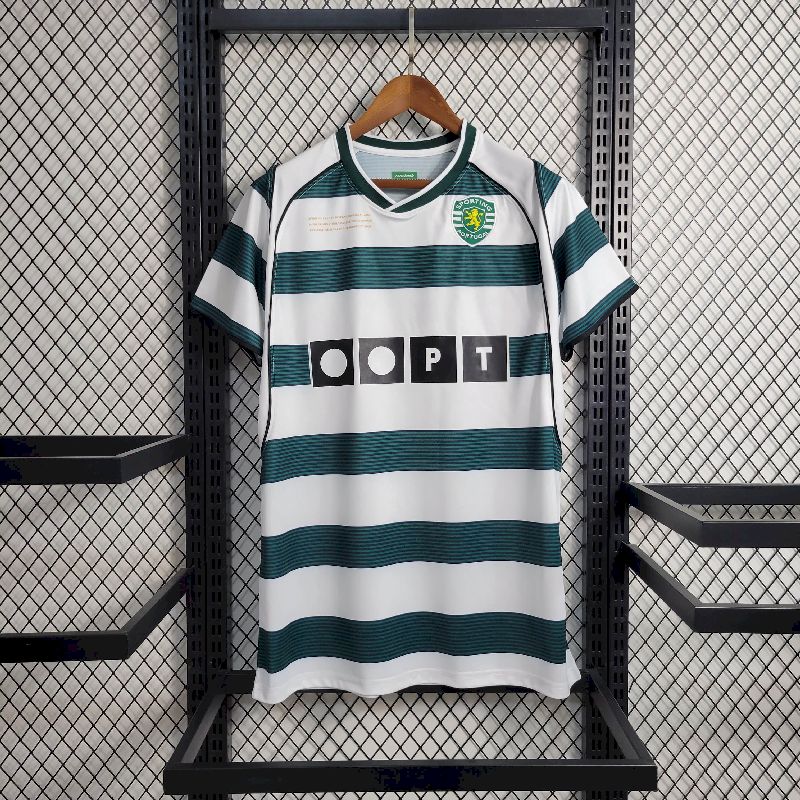 Retro Sporting CP 2002/03 Home Jersey