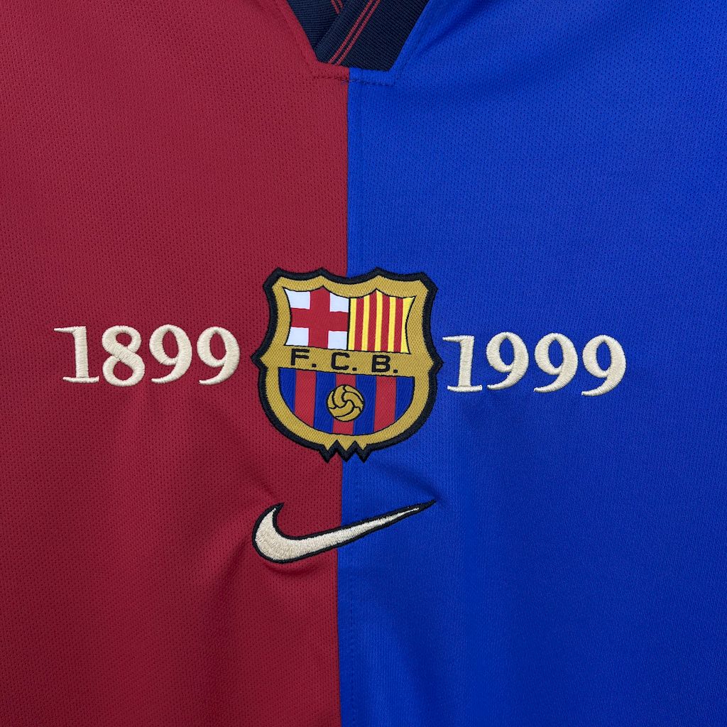 Retro Barcelona 1899/1999 100th Anniversary Editions Jersey