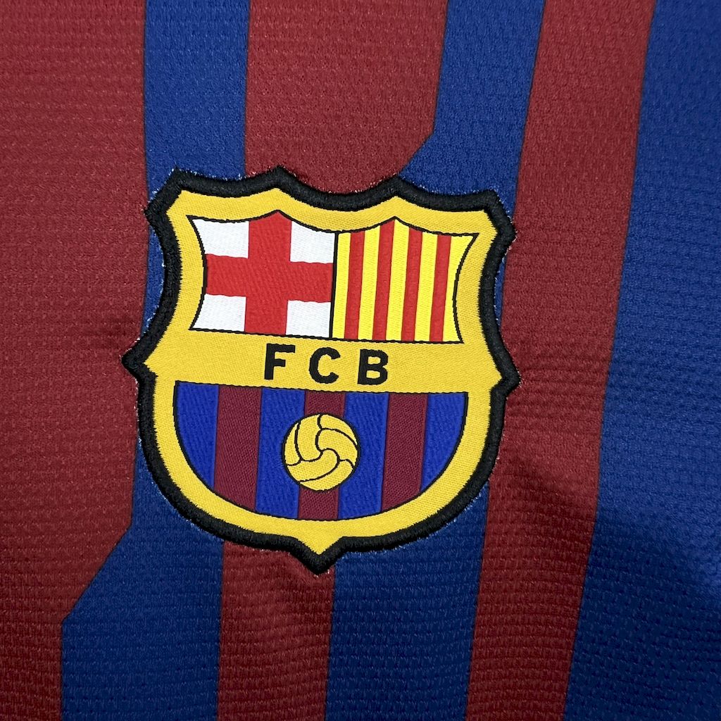 Retro Barcelona 2011/12 Home Long Sleeve Jersey