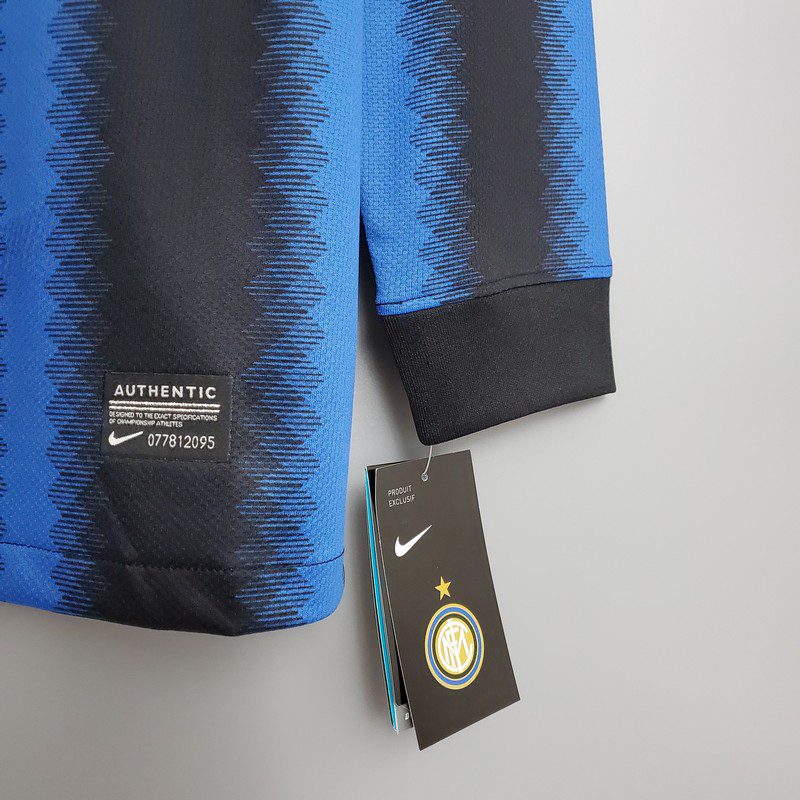 Retro Inter Milan 2010/11 Home Long Sleeve Jersey