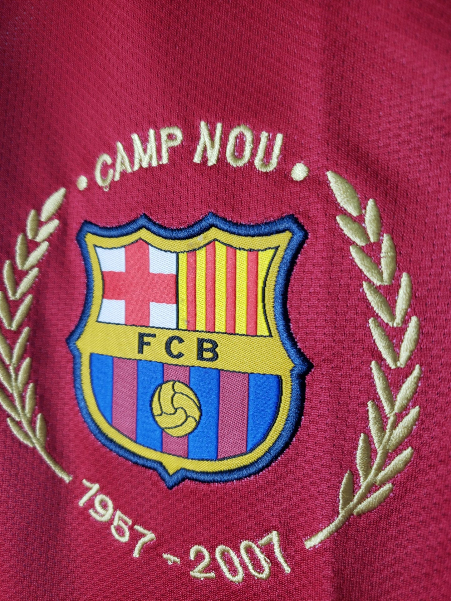 Retro Barcelona 2007/08 Home Long Sleeve Jersey