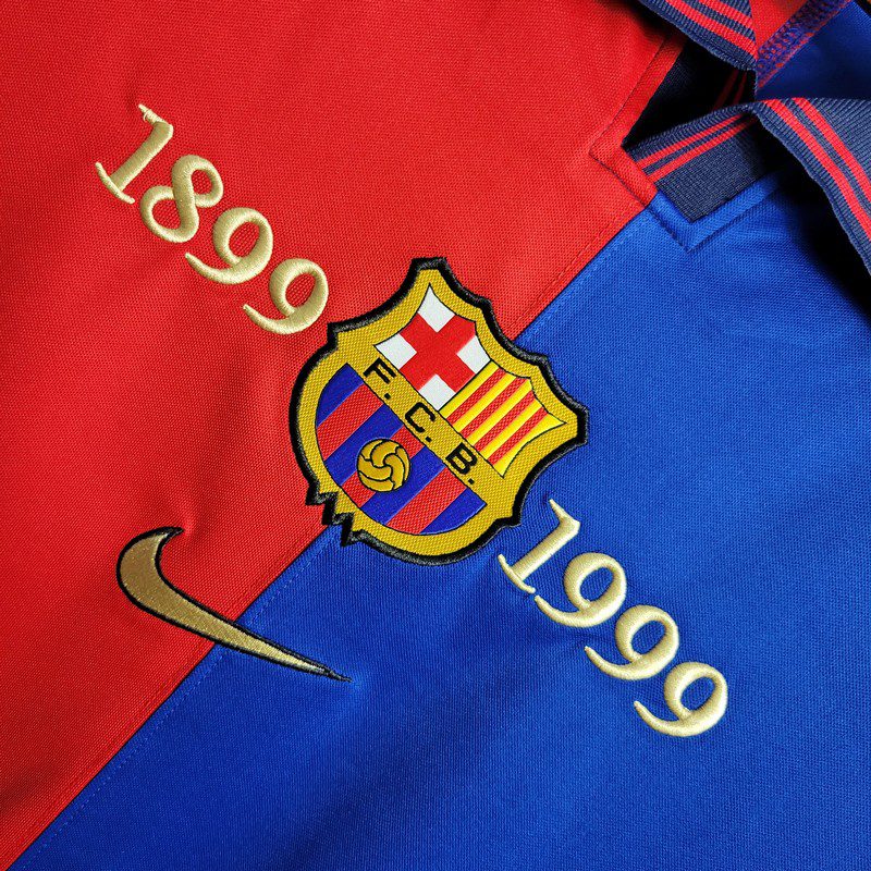 Retro Barcelona 1899/1999 100th Anniversary Edition Long Sleeve Jersey