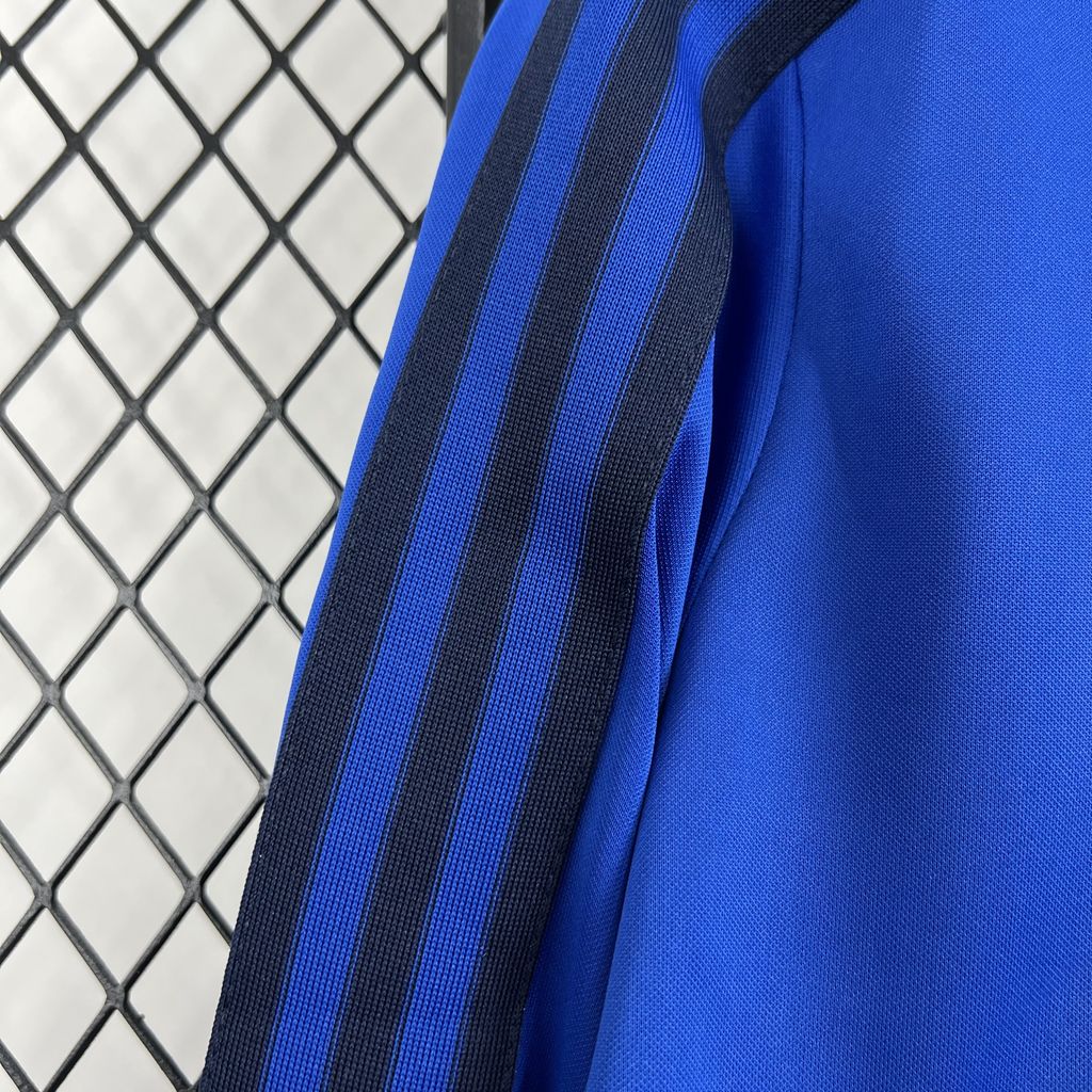 Retro Manchester United 2024/25 Joint Edition Blue Long Sleeve Jersey