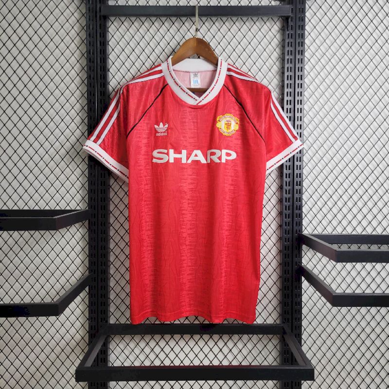 Retro Manchester United 1991/92 Home Jersey